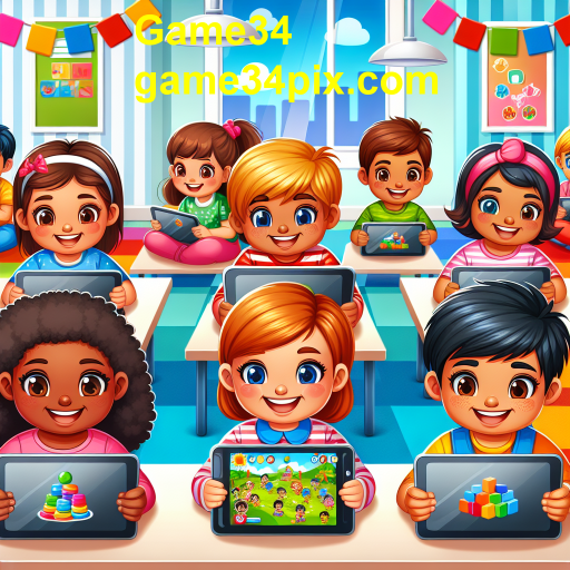 Descubra a Diversão e o Aprendizado com os Jogos Infantis do Game34